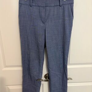 Talbots Women's Light Blue Tailored Trousers